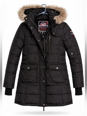Black Pajar winter parka